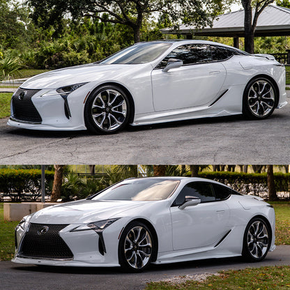 NIA Lexus LC 500 NIA Side Skirt Splitter Extensions 2018-24 LC18-SD