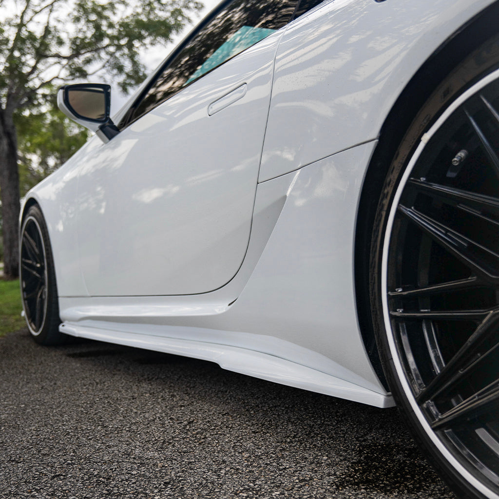 NIA Lexus LC 500 NIA Side Skirt Splitter Extensions 2018-24 LC18-SD