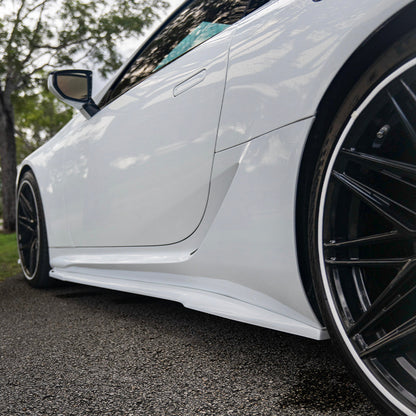 NIA Lexus LC 500 NIA Side Skirt Splitter Extensions 2018-24 LC18-SD
