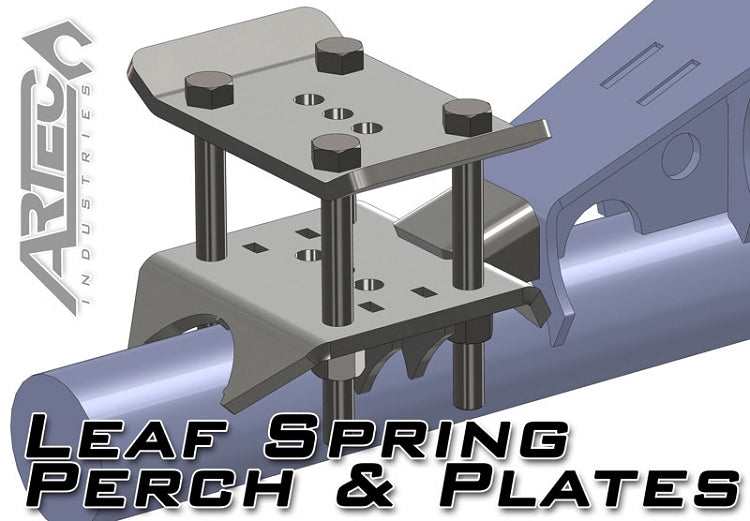 Leaf Spring Perch & Plates (pair)