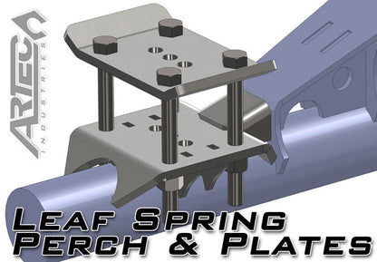 Leaf Spring Perch & Plates (pair)