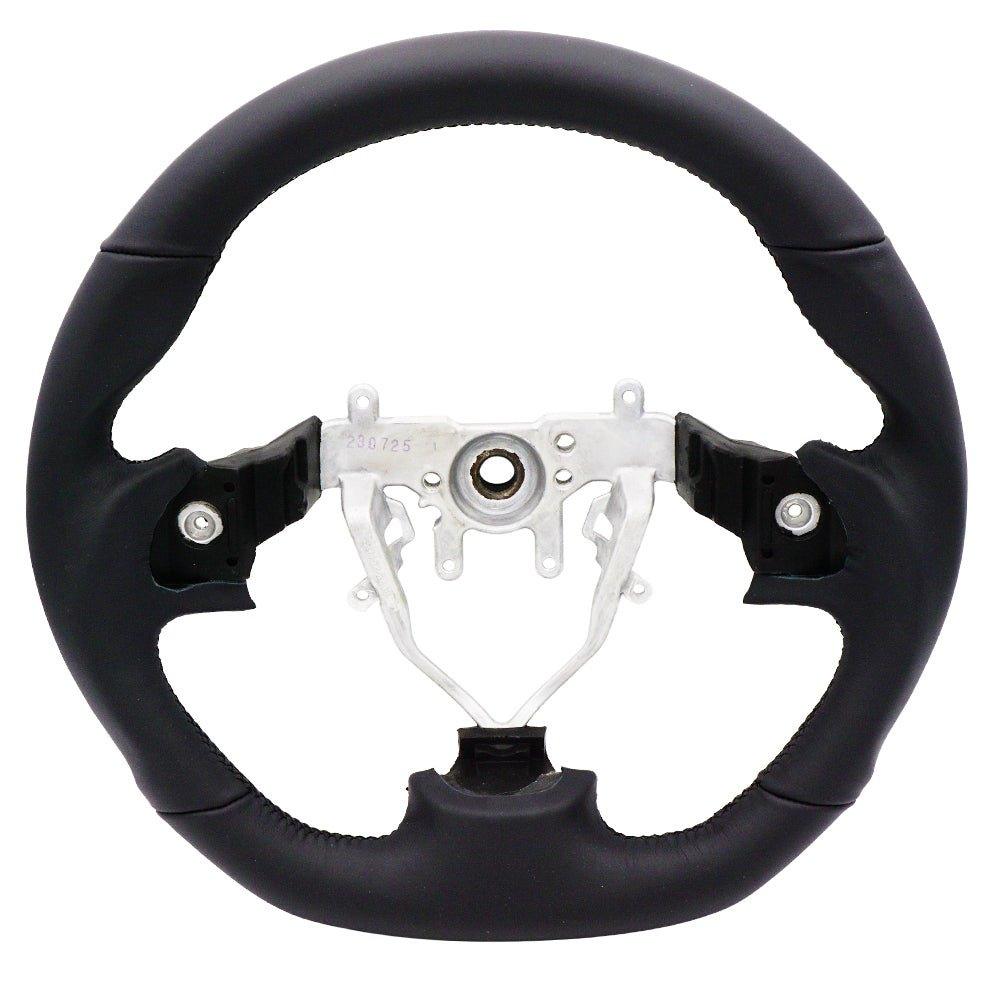 BLOX Racing Leather Steering Wheel - 08-14 WRX/STi
