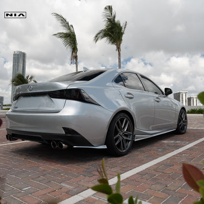 Lexus IS Base Model, F-Sport NIA Rear Lip Spats bodykit  2017-2020 in ABS