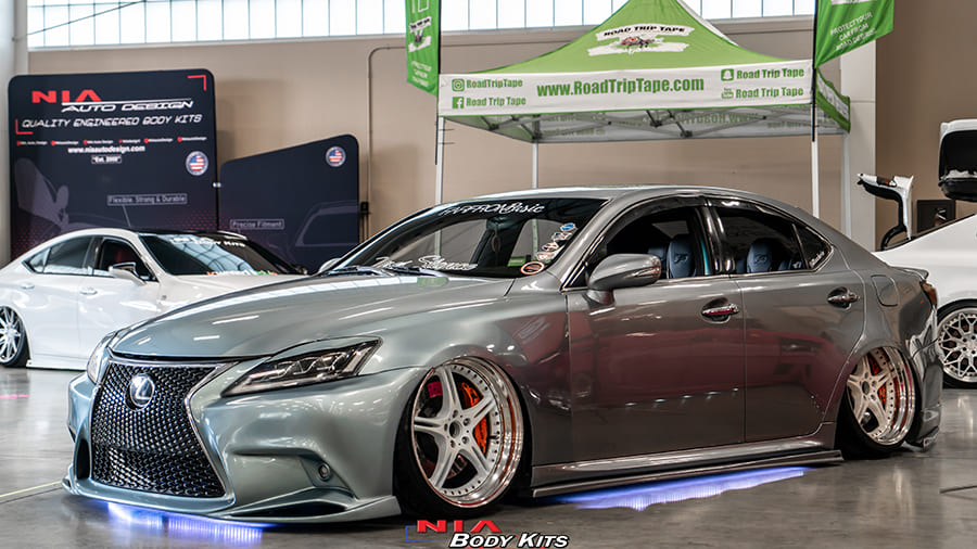 NIA Lexus IS NIA Side Skirts Splitter Lip 2006-13 IS06-SD-REG-RWB