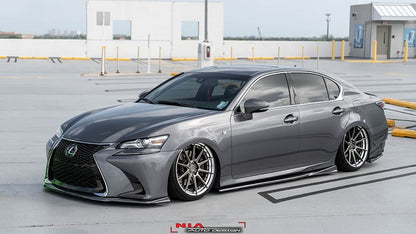 NIA Lexus GS F-Sport NIA Side Skirts Splitter Lip (2016-2020) GS16-SPR-SD