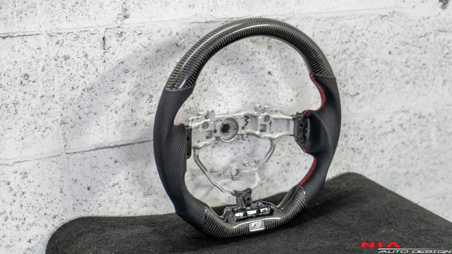 NIA Lexus IS 2017-2020 Carbon Fiber Steering Wheel IS17-STW-REG