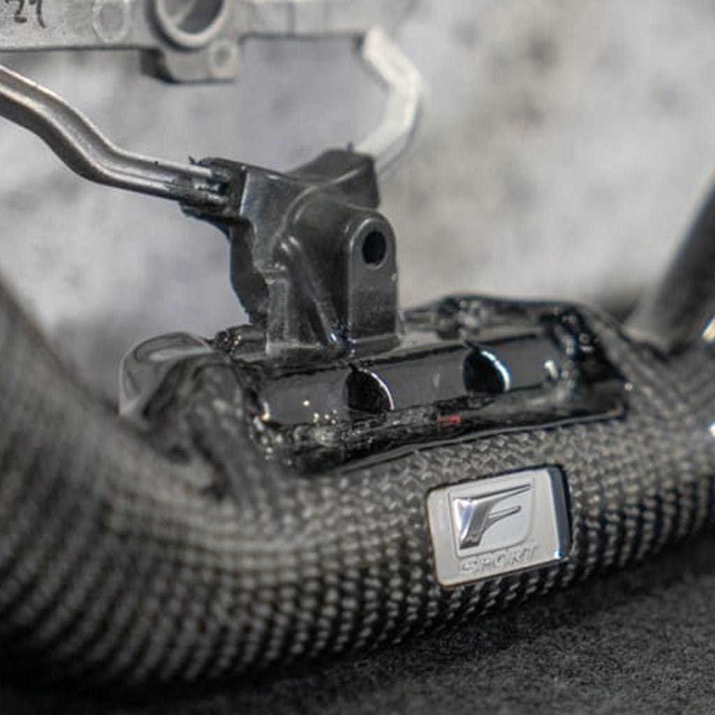 NIA Lexus IS-F 2008-2014 Carbon Fiber Steering Wheel ISF08-STW-REG