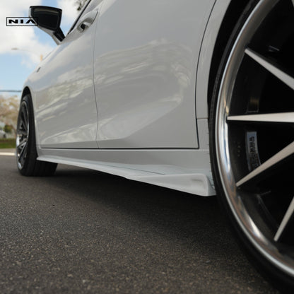 Lexus ES Base Model, F-Sport NIA Full lip Body Kit 5pcs (Front Splitter, Side Skirt Rockers, Rear apron spats) 2019-2025 in ABS