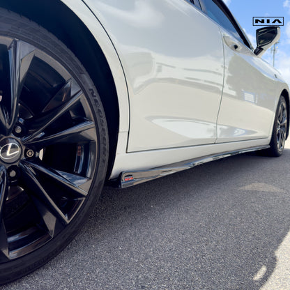 Lexus ES Base Model, F-Sport NIA Side Skirts Lip bodykit 2019-2025 in ABS