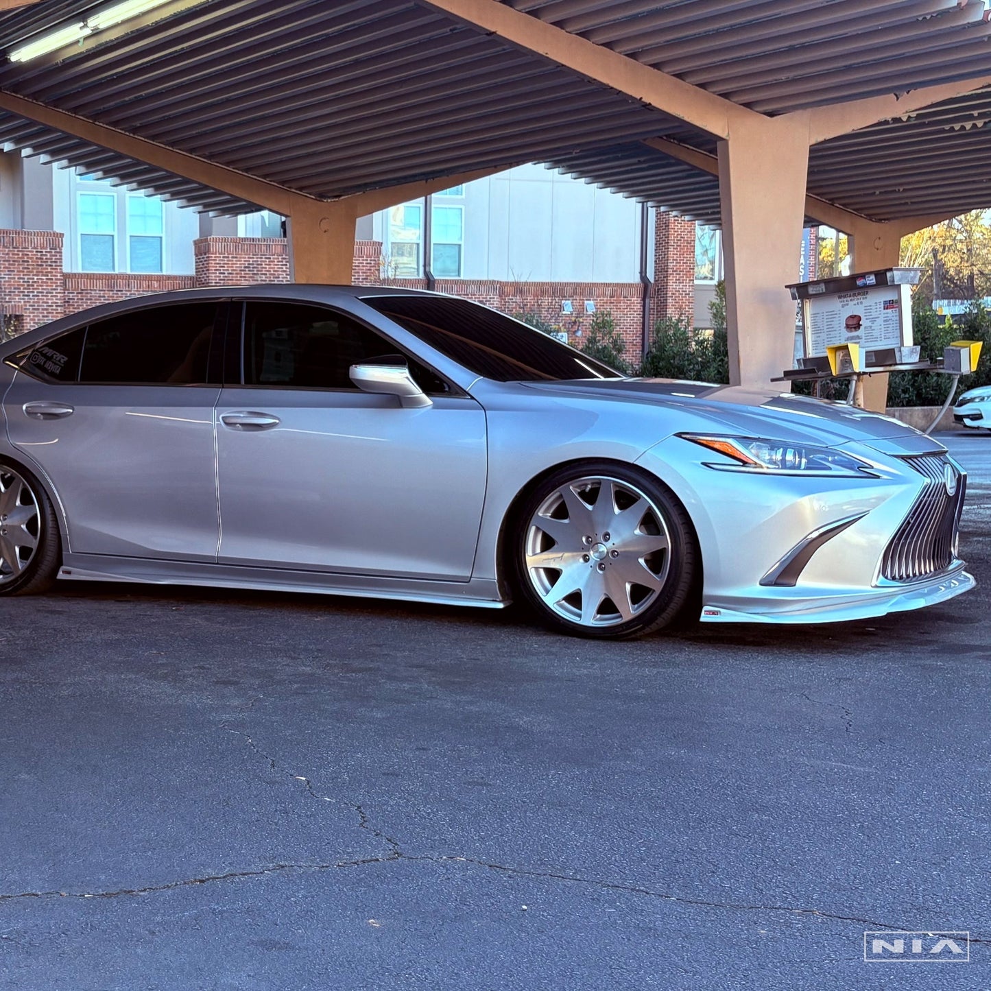 Lexus ES Base Model, F-Sport NIA Front Splitter Lip bodykit 2019-2025 in ABS