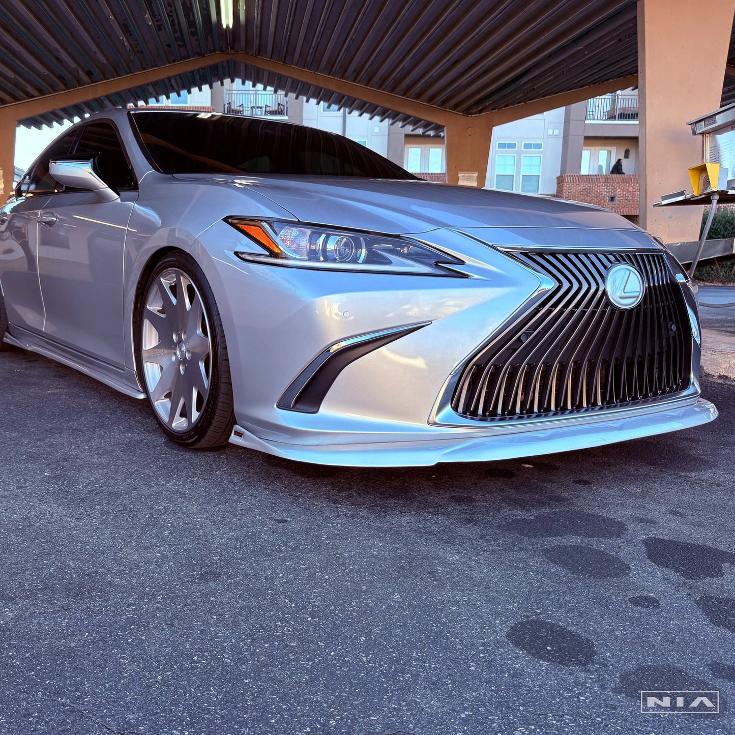 Lexus ES Base Model, F-Sport NIA Front Splitter Lip bodykit 2019-2025 in ABS