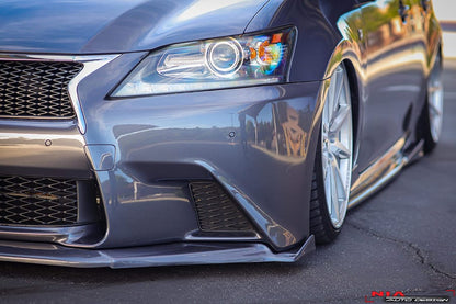 Lexus GS F-Sport NIA Full lip Body Kit 5pcs (Front Splitter, Side Skirt Rockers, Rear apron spats) 2012-2015 in ABS