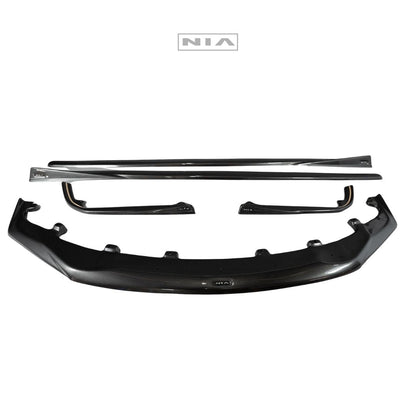 Lexus GS Base Model, F-Sport NIA Full lip Body Kit 5pcs (Front Splitter, Side Skirt Rockers, Rear apron spats) 2016-2020 in ABS
