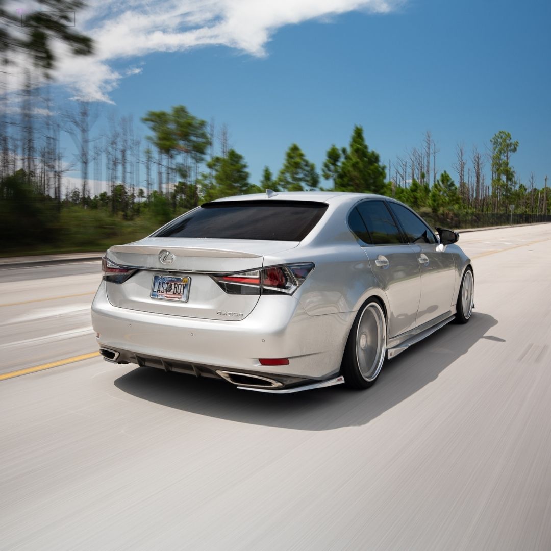 Lexus GS Base Model, F-Sport NIA Side Skirts Lip bodykit  2012-2020 in ABS