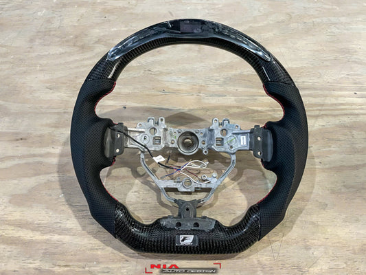 NIA Lexus IS 2014-2016 Carbon Fiber Steering Wheel IS14-STW-REG