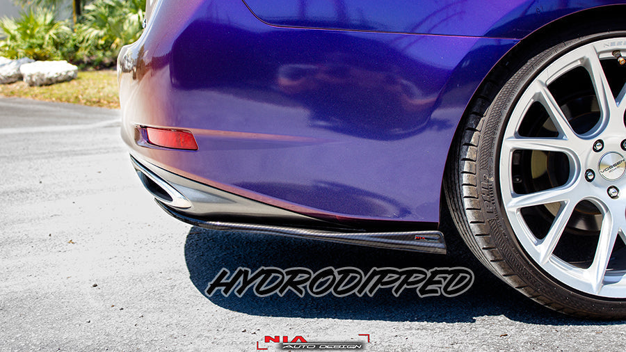 Lexus GS Rear Lip diffuser Spats 2012-2020