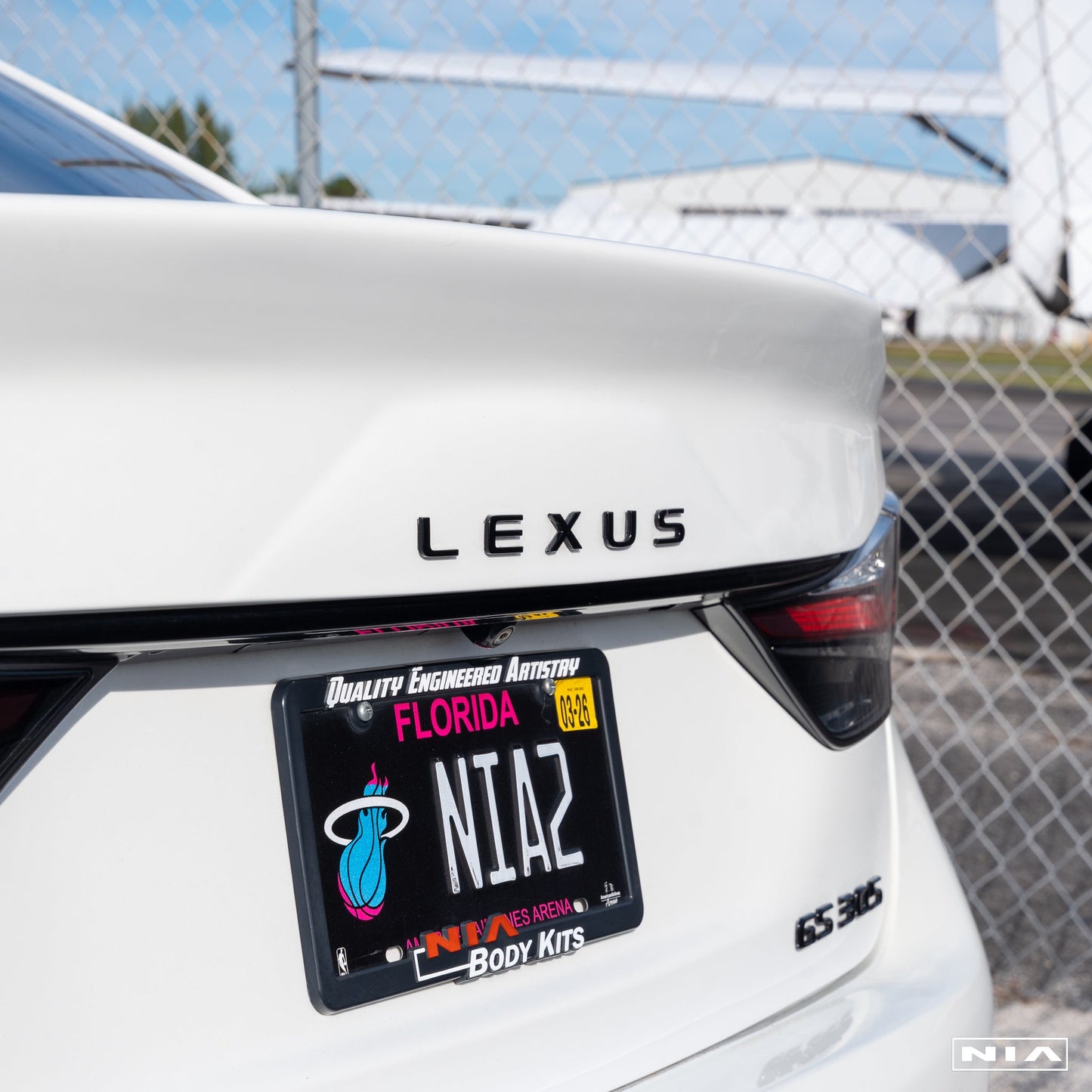 Lexus GS Base Model, F-Sport, GS-F NIA ducktail Spoiler V2 2012-2020 in ABS