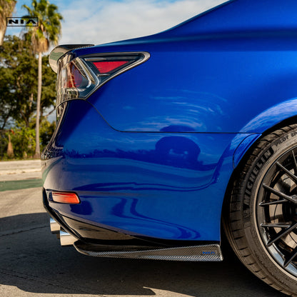 Lexus GS-F 2016-2020 NIA Rear Spats in ABS or Carbon Fiber