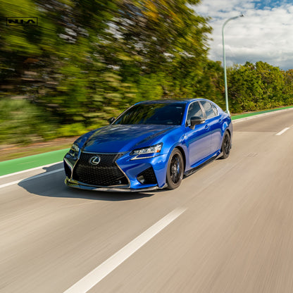 Lexus GS-F NIA Front Splitter Lip 2016-2020 in ABS or Carbon Fiber