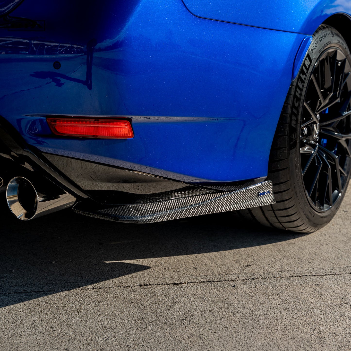 Lexus GS-F 2016-2020 NIA Rear Spats in ABS or Carbon Fiber
