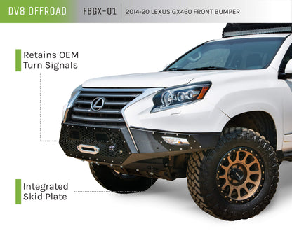 Lexus GX 460 Front Winch Bumper Infographic