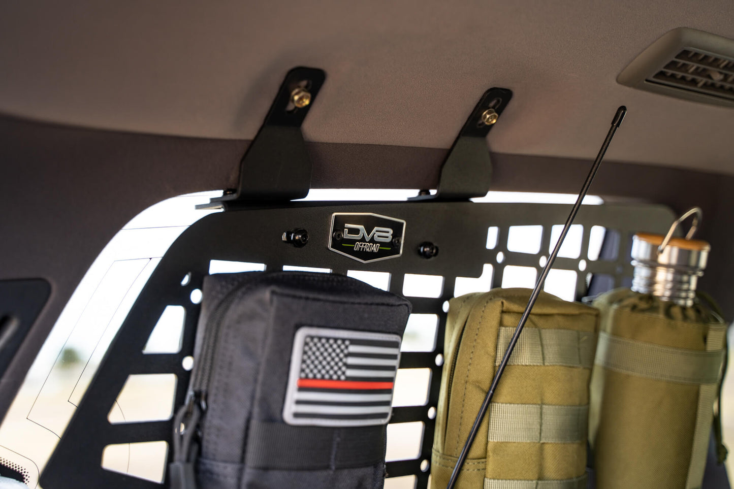 DV8 Offroad 2003-2009 Lexus GX 470 | Rear Window Molle Storage Panels MPGX-01