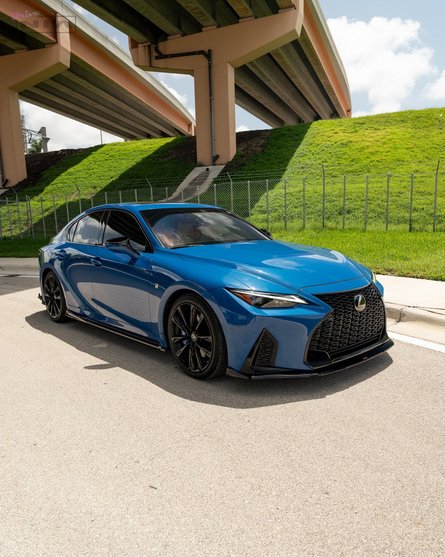 Lexus IS 2021-2026 NIA Side skirts aero lip bodykit in ABS or Carbon Fiber (Base, F Sport, IS300, IS350, IS500)