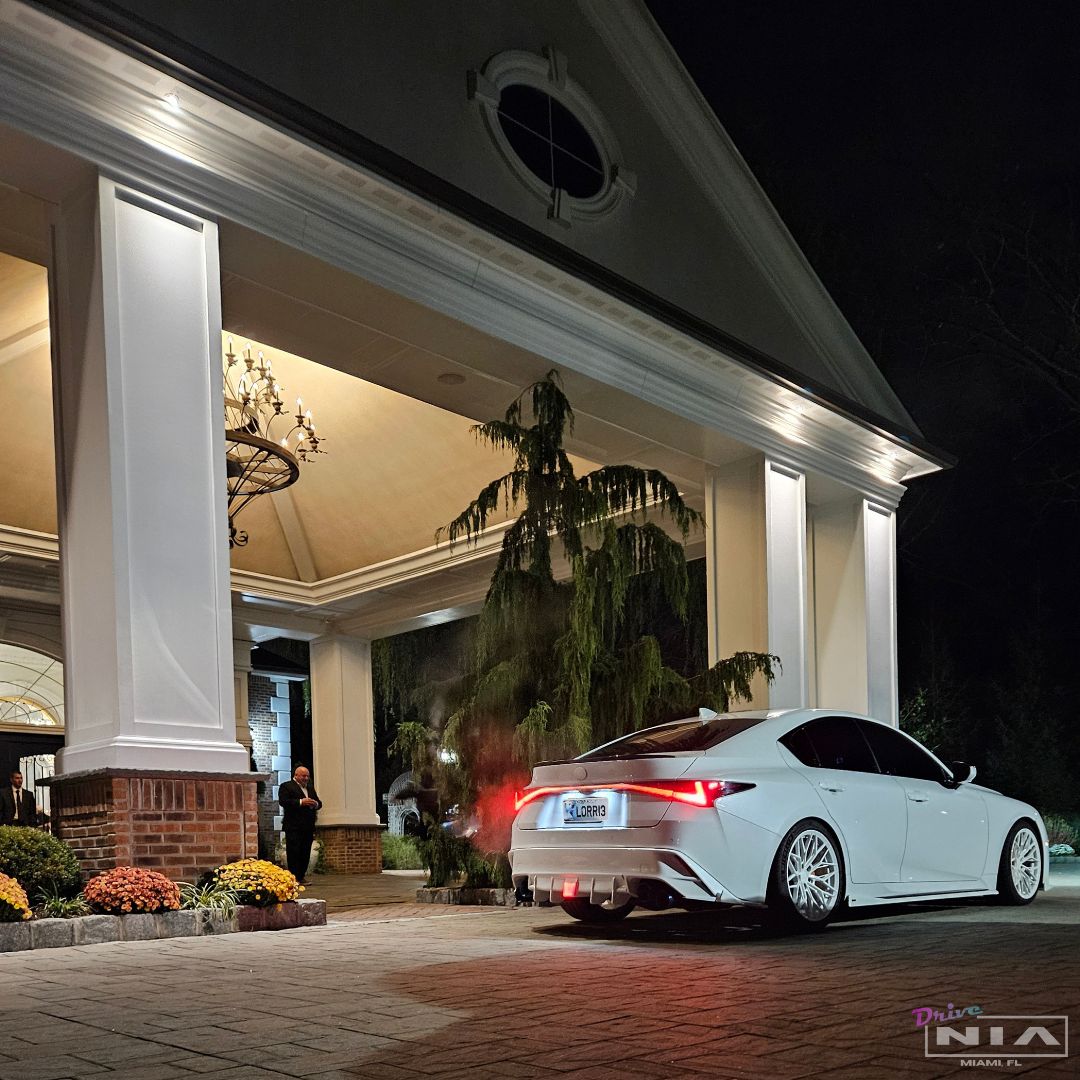 Lexus IS Base Model, F-Sport NIA Rear Lip Spats bodykit  2021-2026 in ABS or Carbon Fiber