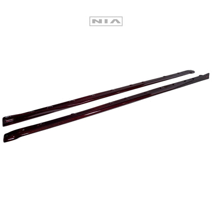 Lexus IS 2021-2026 NIA Side skirts aero lip bodykit in ABS or Carbon Fiber (Base, F Sport, IS300, IS350, IS500)
