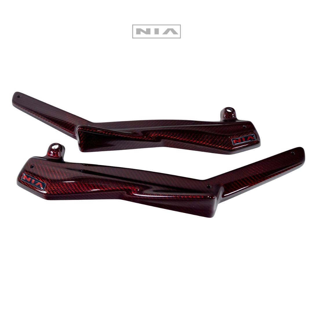 Lexus IS Base Model, F-Sport NIA Rear Lip Spats bodykit  2021-2026 in ABS or Carbon Fiber