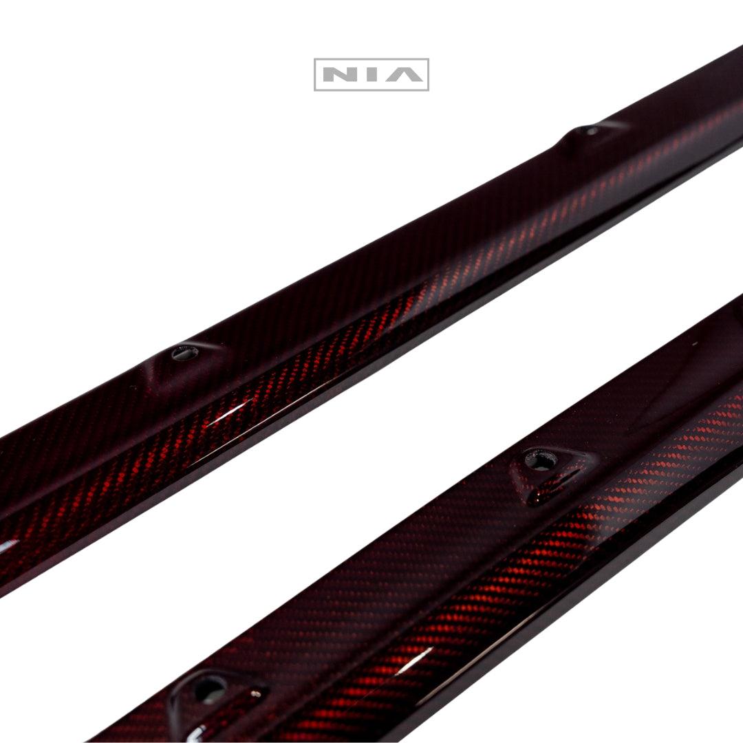 Lexus IS F-Sport NIA  Full lip Body Kit 6pcs (Front Splitter, Side Skirt Rockers, Rear apron spats, Diffuser Bumper Extension) 2021-2025 in ABS or Carbon Fiber