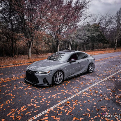 Lexus IS 2021-2026 NIA Side skirts aero lip bodykit in ABS or Carbon Fiber (Base, F Sport, IS300, IS350, IS500)