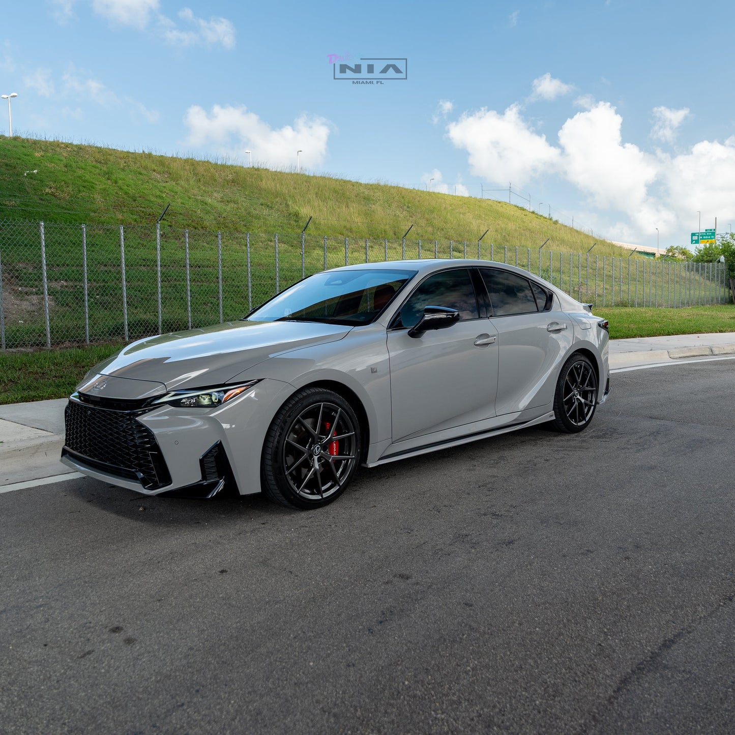 Lexus IS 2021-2026 NIA Side skirts aero lip bodykit in ABS or Carbon Fiber (Base, F Sport, IS300, IS350, IS500)