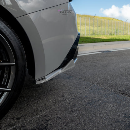 Lexus IS Base Model, F-Sport NIA Rear Lip Spats bodykit  2021-2026 in ABS or Carbon Fiber