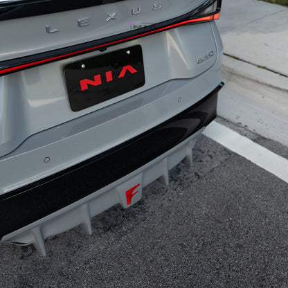 Lexus IS Base Model, F-Sport NIA rear lip bumper extension Diffuser bodykit 2021-2026 in ABS or Carbon Fiber
