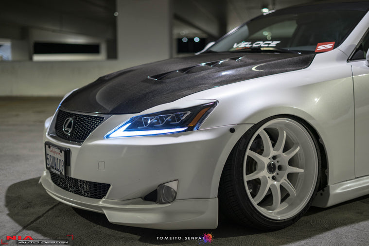 NIA Lexus NIA Eyelids for IS F-Sport 2011-13 (Compatible with V-Land Headlights) ISF11-EL