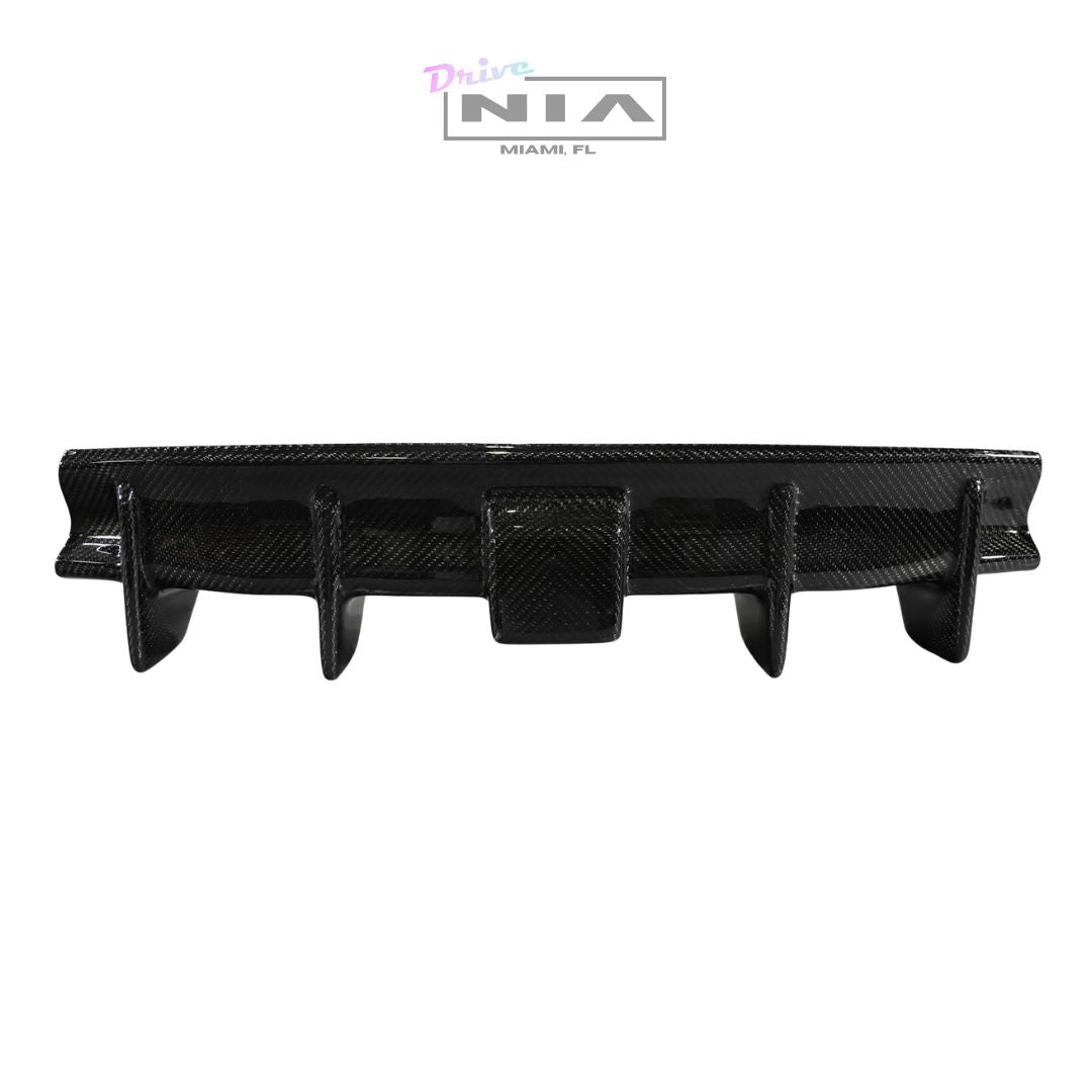 Lexus IS 500 NIA rear lip bumper extension Diffuser bodykit 2022-2025 in ABS or Carbon Fiber