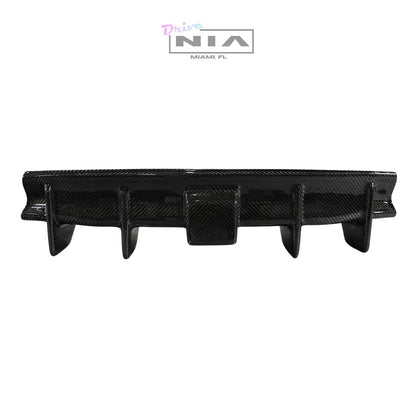Lexus IS Base Model, F-Sport NIA rear lip bumper extension Diffuser bodykit 2021-2026 in ABS or Carbon Fiber