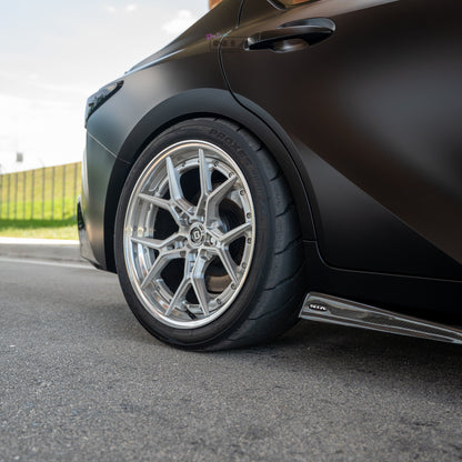 Lexus IS 2021-2026 NIA Side skirts aero lip bodykit in ABS or Carbon Fiber (Base, F Sport, IS300, IS350, IS500)