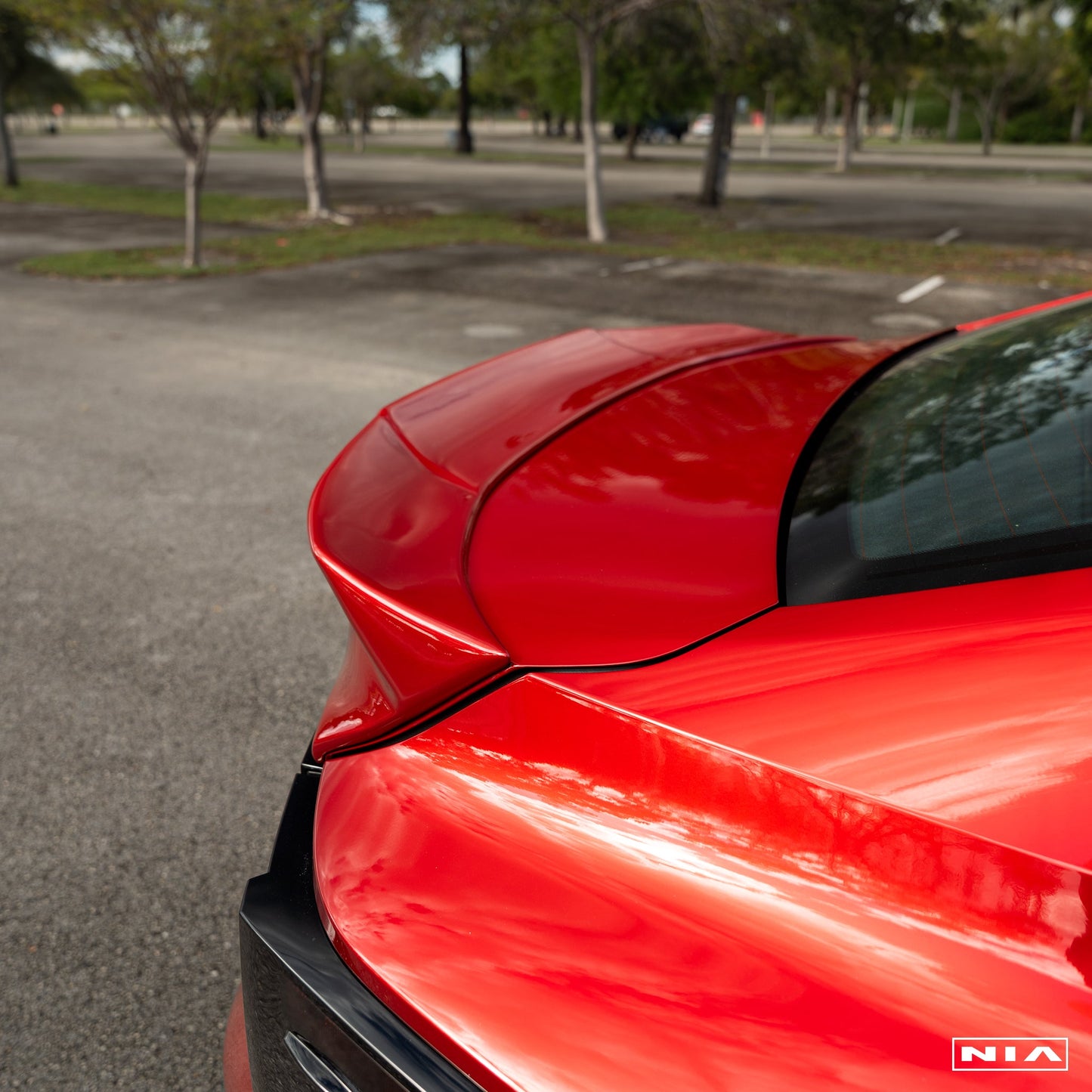 Lexus IS Base Model, F-sport, IS500 NIA Rear Duck Bill Trunk Spoiler V3 2021-2025 in ABS