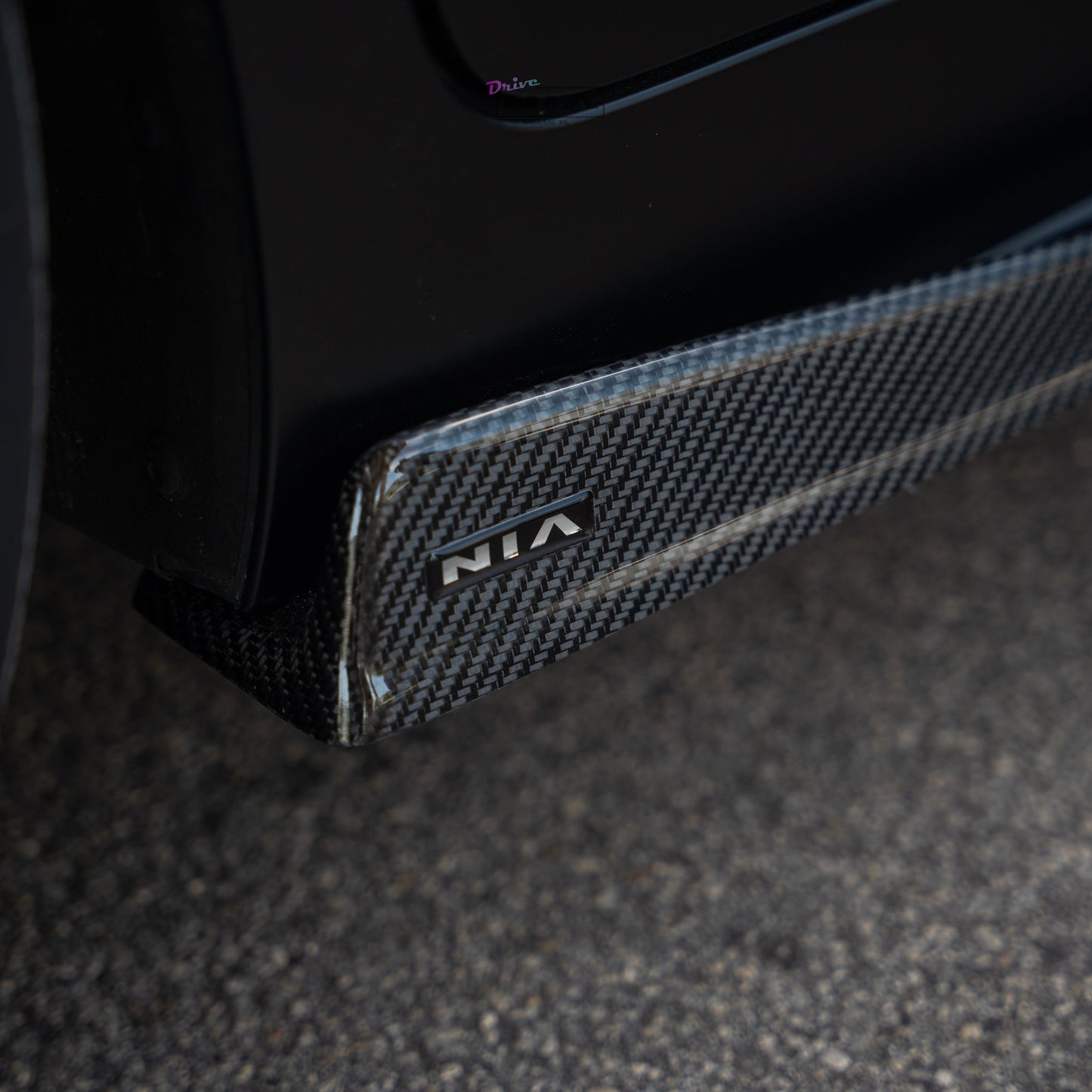Lexus IS 2021-2026 NIA Side skirts aero lip bodykit in ABS or Carbon Fiber (Base, F Sport, IS300, IS350, IS500)