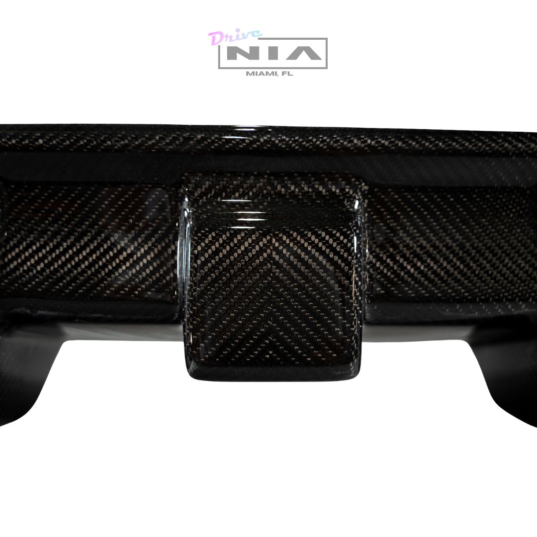 Lexus IS 500 NIA rear lip bumper extension Diffuser bodykit 2022-2025 in ABS or Carbon Fiber