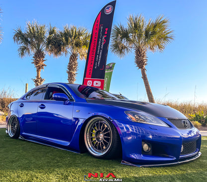 NIA Lexus IS-F Full Splitter lip (Front, Sides, Rears) 2008-14 ISF08-FK