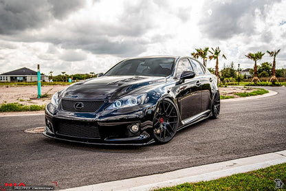 NIA Lexus IS-F Full Splitter lip (Front, Sides, Rears) 2008-14 ISF08-FK