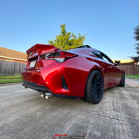 NIA Lexus RC Rear Duck Bill Trunk Wing Spoiler V1 2019-2024 RC19-RS-V1