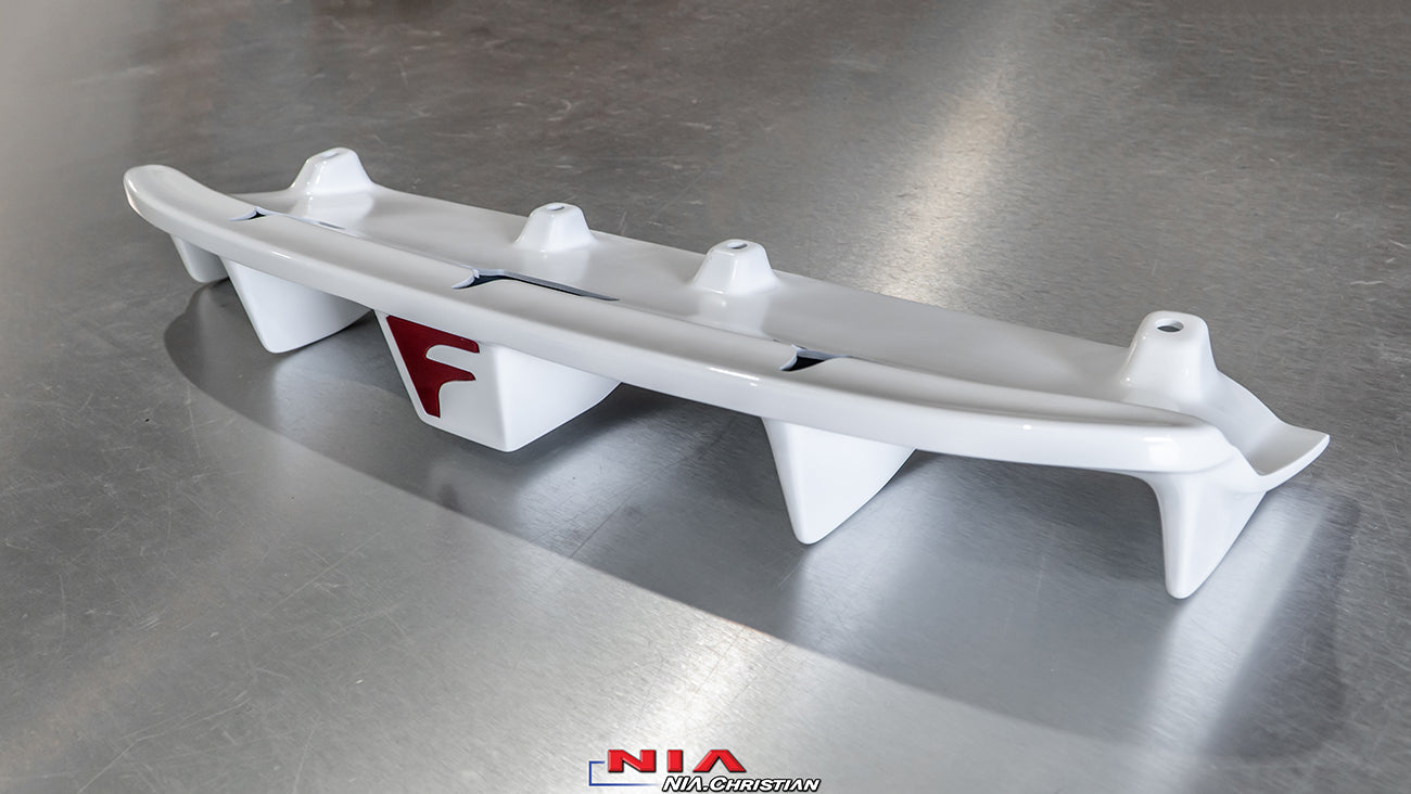 NIA Lexus RC-F NIA Full Splitter Lip Kit + Bumper Extension (Front, Sides, Rears, Diffuser)(2020-2024) RCF20-FK+RD