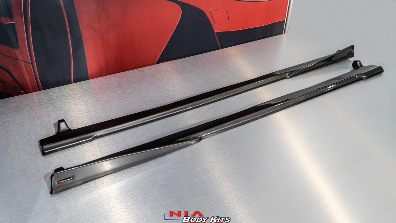 NIA Lexus RC-F NIA Carbon Fiber Side Skirts Splitter Lip (2020-22) RCF20-SD-CF