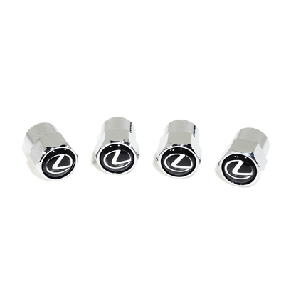 Chrome Valve Stem Tire Caps, Style: Lexus