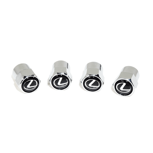 Chrome Valve Stem Tire Caps, Style: Lexus