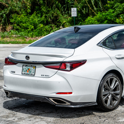 Lexus ES Base Model, F-Sport NIA rear lip spats bodykit 2019-2025 in ABS